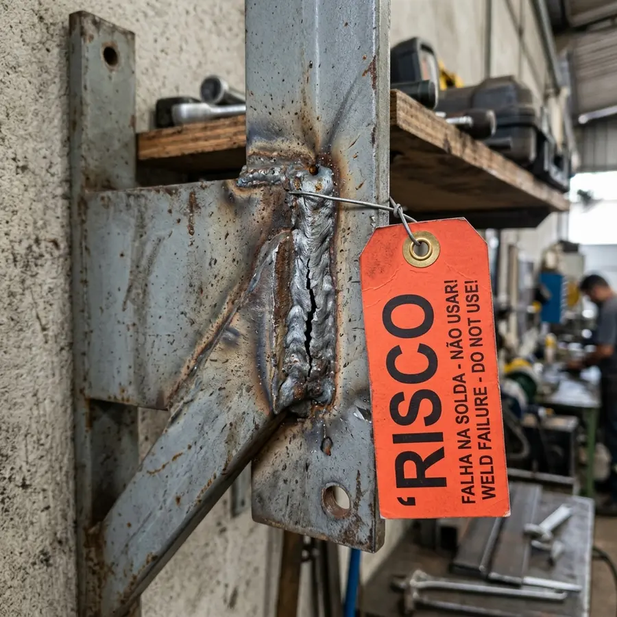 Montagem técnica de racks porta-pallets industriais com aperto de torque certificado