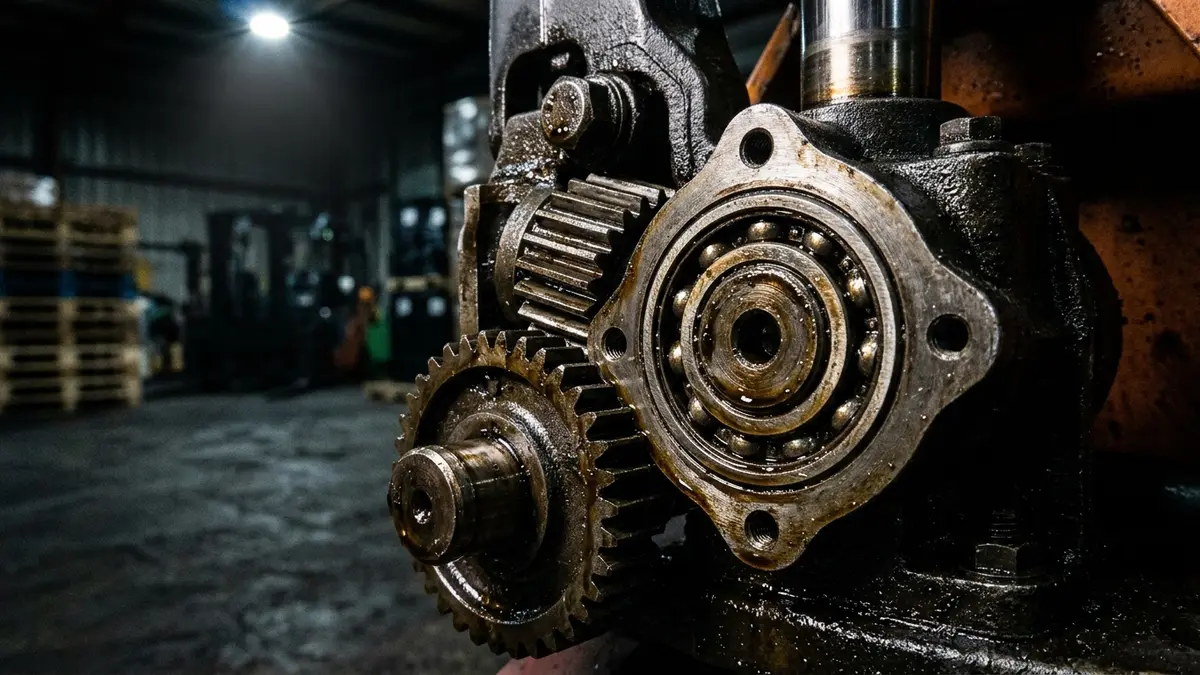 Prateleiras metálicas inclinadas de fluxo dinâmico flow-rack com caixas plásticas de auto-alimentação por gravidade.